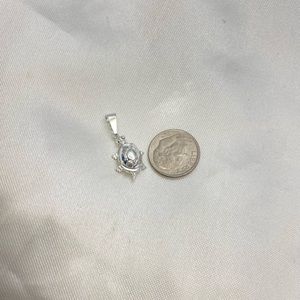 Sterling Silver Turtle Pendant